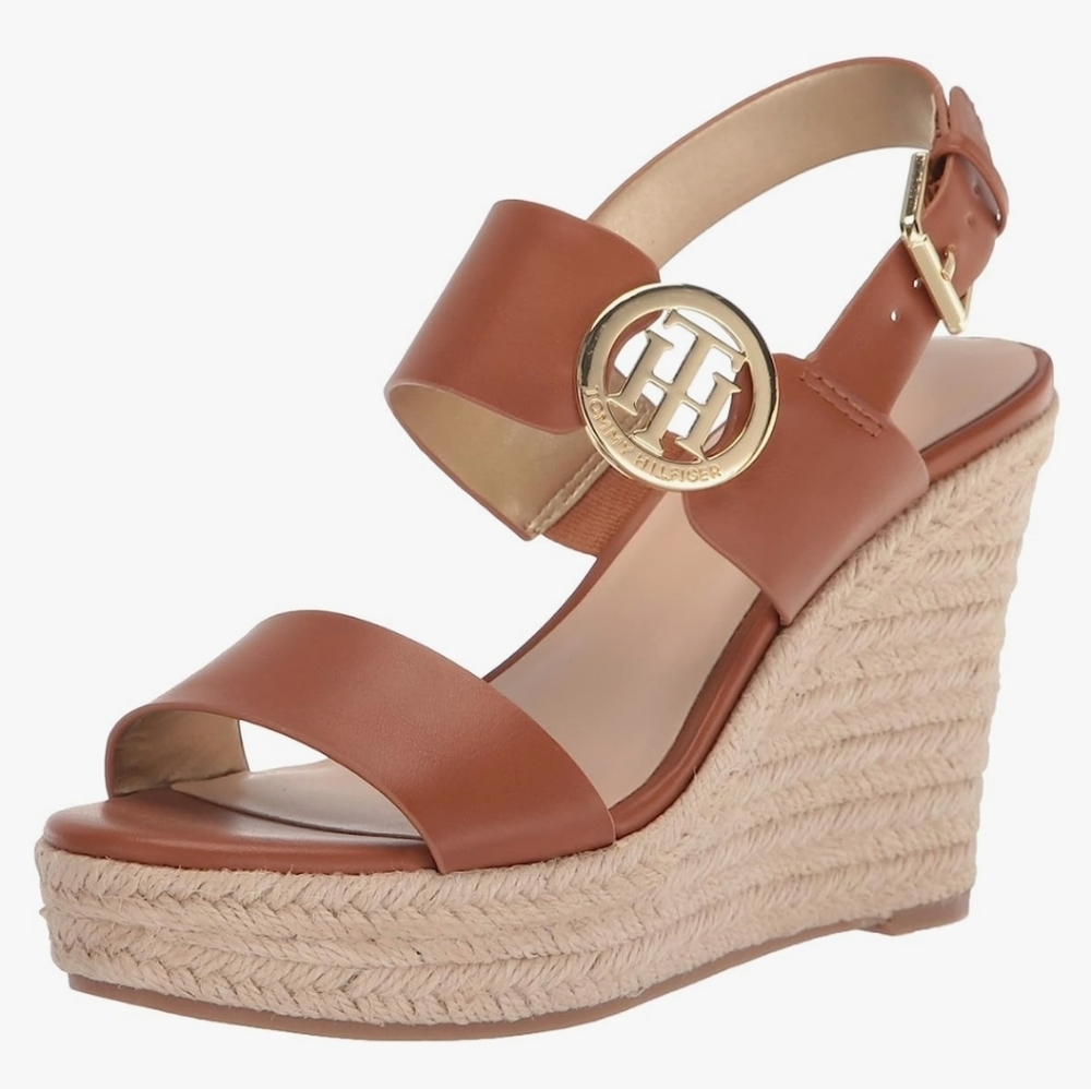 Tommy Hilfiger Kahdy Wedge Sandals - Picture 2 of 9